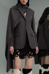 Shawl Patchwork Blazer